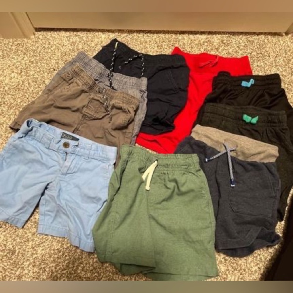 Lots of boys shorts; All size 3T.